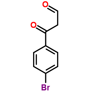 Benzenepropanal,4-bromo-b-oxo-Structure,14153-75-4Structure Benzenepropanal,4-bromo-b-oxo- Structure,14153-75-4Structure