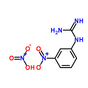 3-Nitrophenylguanidine NitrateStructure,142992-99-2Structure 3-Nitrophenylguanidine Nitrate Structure,142992-99-2Structure