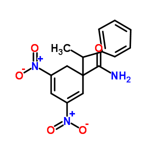 3,5-二硝基-N-(1-苯基乙基)苯甲酰胺結構式_14402-00-7結構式