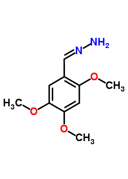 2,4,5-Trimethoxy-benzylidene)-hydrazineStructure,14469-99-9Structure 2,4,5-Trimethoxy-benzylidene)-hydrazine Structure,14469-99-9Structure