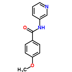 4-Methoxy-n-pyridin-3-yl-benzamideStructure,14547-78-5Structure 4-Methoxy-n-pyridin-3-yl-benzamide Structure,14547-78-5Structure