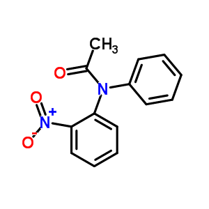 Acetamide,n-(2-nitrophenyl)-n-phenyl-Structure,1484-35-1Structure Acetamide,n-(2-nitrophenyl)-n-phenyl- Structure,1484-35-1Structure