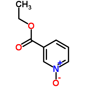 3-Pyridinecarboxylicacid, ethyl ester, 1-oxideStructure,14906-63-9Structure 3-Pyridinecarboxylicacid, ethyl ester, 1-oxide Structure,14906-63-9Structure