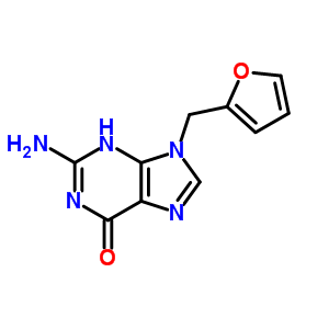 6H-purin-6-one,2-amino-9-(2-furanylmethyl)-1,9-dihydro-Structure,14937-74-7Structure 6H-purin-6-one,2-amino-9-(2-furanylmethyl)-1,9-dihydro- Structure,14937-74-7Structure