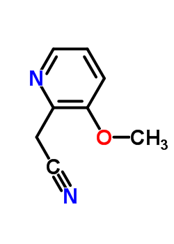 (9ci)-3-甲氧基-2-吡啶乙腈結(jié)構(gòu)式_149489-09-8結(jié)構(gòu)式