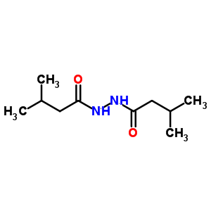 Butanoic acid,3-methyl-, 2-(3-methyl-1-oxobutyl)hydrazideStructure,1530-52-5Structure Butanoic acid,3-methyl-, 2-(3-methyl-1-oxobutyl)hydrazide Structure,1530-52-5Structure