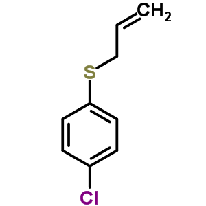 Benzene,1-chloro-4-(2-propen-1-ylthio)-Structure,15446-14-7Structure Benzene,1-chloro-4-(2-propen-1-ylthio)- Structure,15446-14-7Structure