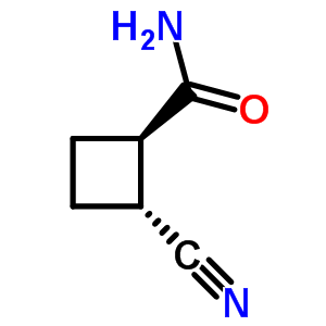 Cyclobutanecarboxamide,2-cyano-, trans-(8ci)Structure,16200-68-3Structure Cyclobutanecarboxamide,2-cyano-, trans-(8ci) Structure,16200-68-3Structure