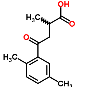 Benzenebutanoic acid, a,2,5-trimethyl-g-oxo-Structure,16206-40-9Structure Benzenebutanoic acid, a,2,5-trimethyl-g-oxo- Structure,16206-40-9Structure