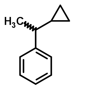 Benzene, (1-cyclopropylethyl)-Structure,16510-30-8Structure Benzene, (1-cyclopropylethyl)- Structure,16510-30-8Structure