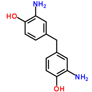 4,4-Methylenebis(2-aminophenol)Structure,16523-28-7Structure 4,4-Methylenebis(2-aminophenol) Structure,16523-28-7Structure