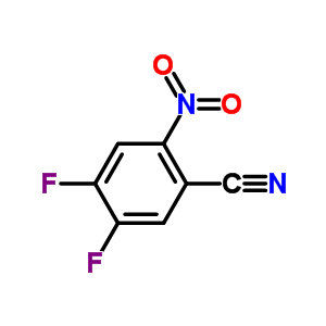 4,5-Difluoro-2-nitrobenzonitrileStructure,165671-05-6Structure 4,5-Difluoro-2-nitrobenzonitrile Structure,165671-05-6Structure