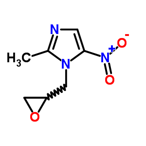 1-(2,3-Epoxypropyl)-2-methyl-5-nitroimidazoleStructure,16773-52-7Structure 1-(2,3-Epoxypropyl)-2-methyl-5-nitroimidazole Structure,16773-52-7Structure