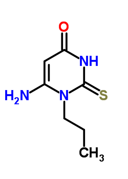 4(1H)-pyrimidinone,6-amino-2,3-dihydro-1-propyl-2-thioxo-Structure,16837-09-5Structure 4(1H)-pyrimidinone,6-amino-2,3-dihydro-1-propyl-2-thioxo- Structure,16837-09-5Structure