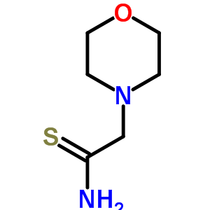 4-MorpholineethanethioamideStructure,16888-43-0Structure 4-Morpholineethanethioamide Structure,16888-43-0Structure