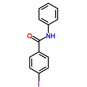 4-Iodo-n-phenyl-benzamideStructure,17370-92-2Structure 4-Iodo-n-phenyl-benzamide Structure,17370-92-2Structure