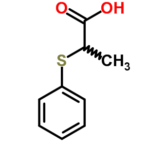 Propanoicacid, 2-(phenylthio)-Structure,17431-94-6Structure Propanoicacid, 2-(phenylthio)- Structure,17431-94-6Structure
