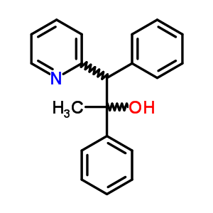 1,2-Diphenyl-1-pyridin-2-yl-propan-2-olStructure,17433-73-7Structure 1,2-Diphenyl-1-pyridin-2-yl-propan-2-ol Structure,17433-73-7Structure