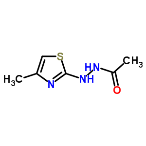 Acetic acid,2-(4-methyl-2-thiazolyl)hydrazideStructure,17574-13-9Structure Acetic acid,2-(4-methyl-2-thiazolyl)hydrazide Structure,17574-13-9Structure