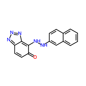 4-(2-Naphthalen-2-ylhydrazinyl)benzotriazol-5-oneStructure,17857-98-6Structure 4-(2-Naphthalen-2-ylhydrazinyl)benzotriazol-5-one Structure,17857-98-6Structure