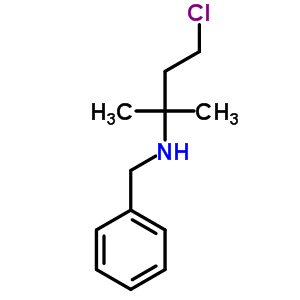 Benzenemethanamine,n-(3-chloro-1,1-dimethylpropyl)-, hydrochloride (1:1)Structure,17945-56-1Structure Benzenemethanamine,n-(3-chloro-1,1-dimethylpropyl)-, hydrochloride (1:1) Structure,17945-56-1Structure