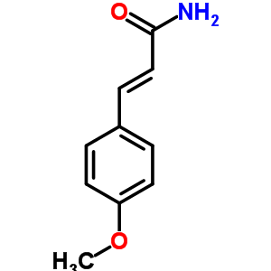 2-Propenamide,3-(4-methoxyphenyl)-Structure,18166-63-7Structure 2-Propenamide,3-(4-methoxyphenyl)- Structure,18166-63-7Structure