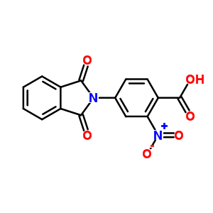 4-(1,3-Dioxoisoindol-2-yl)-2-nitro-benzoic acidStructure,19084-05-0Structure 4-(1,3-Dioxoisoindol-2-yl)-2-nitro-benzoic acid Structure,19084-05-0Structure