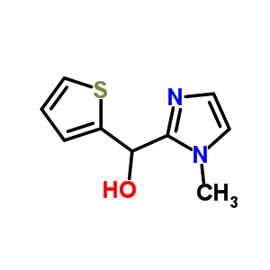 (1-Methyl-1h-imidazol-2-yl)-thiophen-2-yl-methanolStructure,191021-14-4Structure (1-Methyl-1h-imidazol-2-yl)-thiophen-2-yl-methanol Structure,191021-14-4Structure