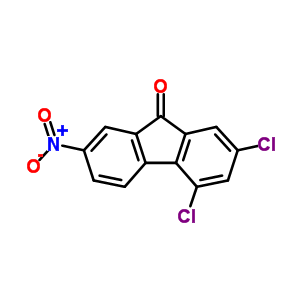 9H-fluoren-9-one,2,4-dichloro-7-nitro-Structure,1914-39-2Structure 9H-fluoren-9-one,2,4-dichloro-7-nitro- Structure,1914-39-2Structure