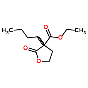 3-Furancarboxylicacid, 3-butyltetrahydro-2-oxo-, ethyl esterStructure,19313-65-6Structure 3-Furancarboxylicacid, 3-butyltetrahydro-2-oxo-, ethyl ester Structure,19313-65-6Structure