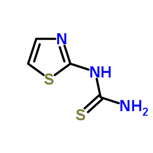Thiazol-2-yl-thioureaStructure,19958-82-8Structure Thiazol-2-yl-thiourea Structure,19958-82-8Structure