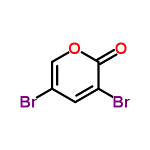 3,5-Dibromo-2h-pyran-2-oneStructure,19978-41-7Structure 3,5-Dibromo-2h-pyran-2-one Structure,19978-41-7Structure