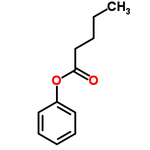 Pentanoic acid phenyl esterStructure,20115-23-5Structure Pentanoic acid phenyl ester Structure,20115-23-5Structure