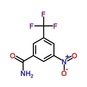(3-Nitro-5-trifluoromethyl)-benzamideStructure,20566-89-6Structure (3-Nitro-5-trifluoromethyl)-benzamide Structure,20566-89-6Structure