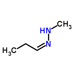 Propanal, 2-methylhydrazoneStructure,20607-73-2Structure Propanal, 2-methylhydrazone Structure,20607-73-2Structure