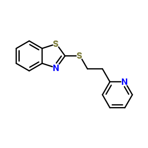 2-(2-Pyridin-2-ylethylsulfanyl)benzothiazoleStructure,21181-94-2Structure 2-(2-Pyridin-2-ylethylsulfanyl)benzothiazole Structure,21181-94-2Structure