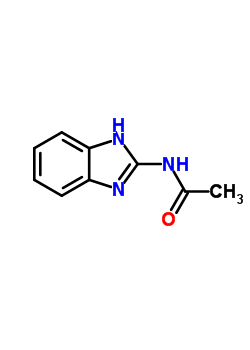 N-(1H-苯并[d]咪唑-2-基)乙酰胺結(jié)構(gòu)式_21202-05-1結(jié)構(gòu)式