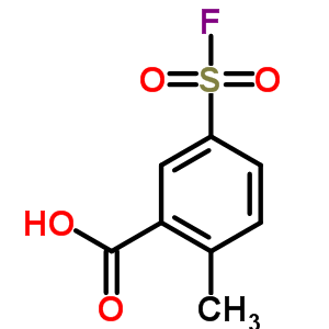 5-Fluorosulfonyl-2-methyl-benzoic acidStructure,21346-65-6Structure 5-Fluorosulfonyl-2-methyl-benzoic acid Structure,21346-65-6Structure