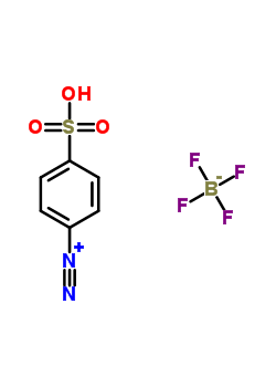 4-Sulfobenzenediazonium tetrafluoroborateStructure,2145-24-6Structure 4-Sulfobenzenediazonium tetrafluoroborate Structure,2145-24-6Structure