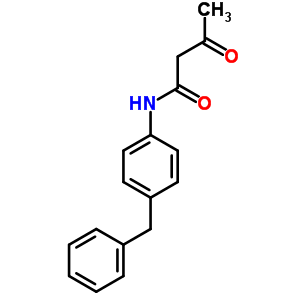 N-(4-芐基苯基)-3-氧代-丁酰胺結(jié)構(gòu)式_21684-04-8結(jié)構(gòu)式