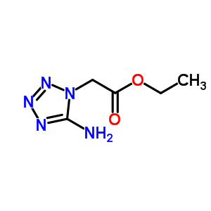 Ethyl (5-amino-1H-Tetrazol-1-yl)acetateStructure,21744-57-0Structure Ethyl (5-amino-1H-Tetrazol-1-yl)acetate Structure,21744-57-0Structure