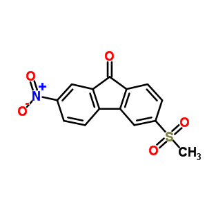 9H-fluoren-9-one,6-(methylsulfonyl)-2-nitro-Structure,22010-40-8Structure 9H-fluoren-9-one,6-(methylsulfonyl)-2-nitro- Structure,22010-40-8Structure