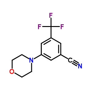 3-(4-Morpholinyl)-5-(trifluoromethyl)benzonitrileStructure,220954-14-3Structure 3-(4-Morpholinyl)-5-(trifluoromethyl)benzonitrile Structure,220954-14-3Structure