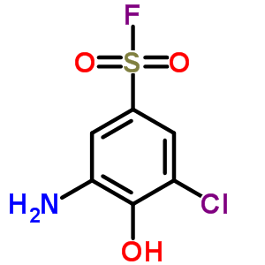 Benzenesulfonyl fluoride, 3-amino-5-chloro-4-hydroxy-Structure,22243-87-4Structure Benzenesulfonyl fluoride, 3-amino-5-chloro-4-hydroxy- Structure,22243-87-4Structure