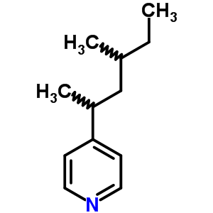 Pyridine,4-(1,3-dimethylpentyl)-Structure,22253-34-5Structure Pyridine,4-(1,3-dimethylpentyl)- Structure,22253-34-5Structure