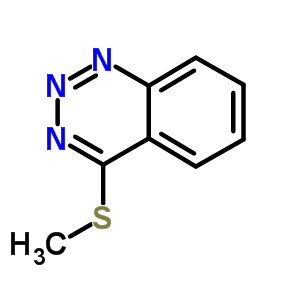 1,2,3-Benzotriazine,4-(methylthio)-Structure,22305-56-2Structure 1,2,3-Benzotriazine,4-(methylthio)- Structure,22305-56-2Structure