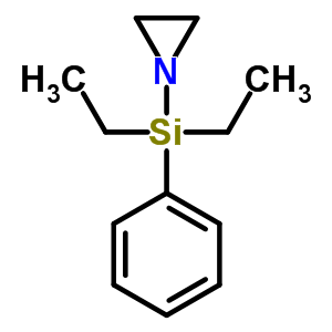 Aziridine,1-(diethylphenylsilyl)-Structure,22409-14-9Structure Aziridine,1-(diethylphenylsilyl)- Structure,22409-14-9Structure