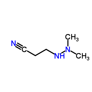 Propanenitrile,3-(2,2-dimethylhydrazinyl)-Structure,22705-94-8Structure Propanenitrile,3-(2,2-dimethylhydrazinyl)- Structure,22705-94-8Structure