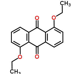 9,10-Anthracenedione,1,5-diethoxy-Structure,22924-22-7Structure 9,10-Anthracenedione,1,5-diethoxy- Structure,22924-22-7Structure