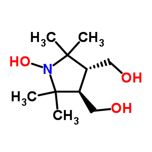 (3R,4r)-3,4-bis(hydroxymethyl)-2,2,5,5-tetramethyl-1-pyrrolidinolStructure,229621-07-2Structure (3R,4r)-3,4-bis(hydroxymethyl)-2,2,5,5-tetramethyl-1-pyrrolidinol Structure,229621-07-2Structure